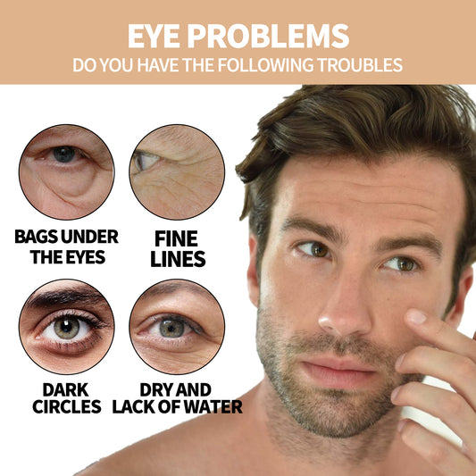 East Moon Men's Hydrating Energizing Eye Roller Firming And Lifting To Reduce Fine Lines And Dark Circles Under Eye Bags - 5 - CJ