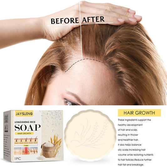 Jayswing Rice Shampoo Rice Promote Dense Hair Nourishing Repair Shampoo - 5 - CJ