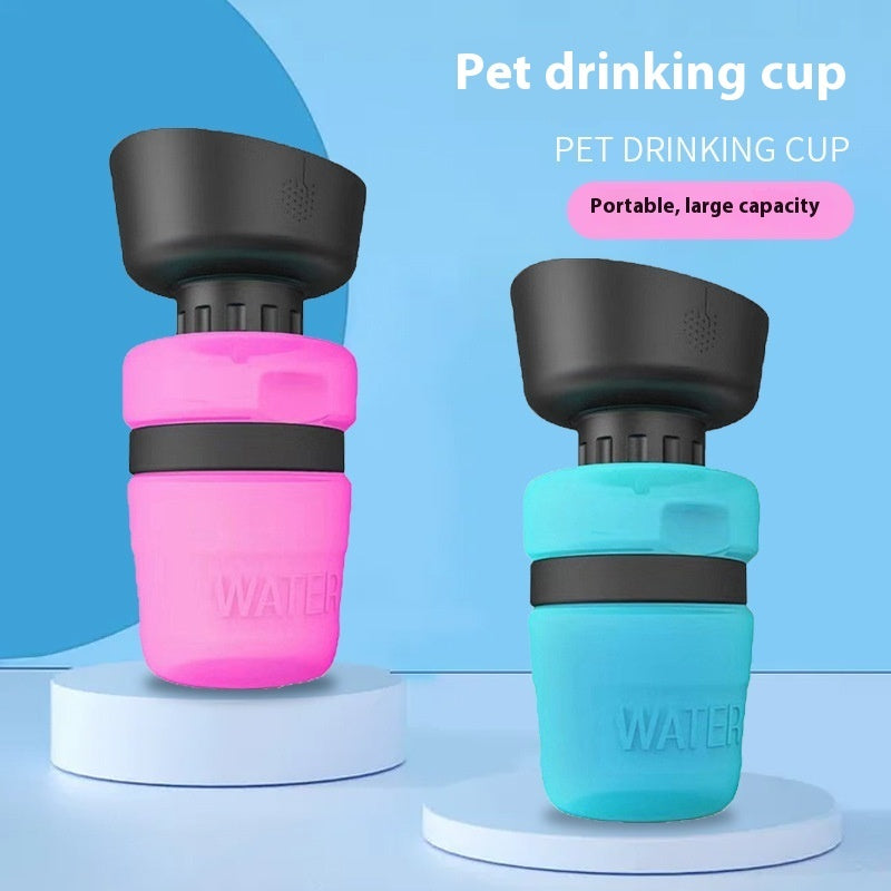 Pet Outdoor Foldable Bottle Dog Travel Water Bottle Dog Water Dispenser - 0 - CJ