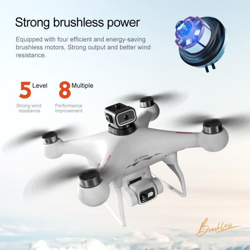 S116 Brushless Drone With Four - Way Obstacle Avoidance, HD Aerial Photography, Optical Flow Positioning, Remote Control, Long Battery Life - 5 - CJ