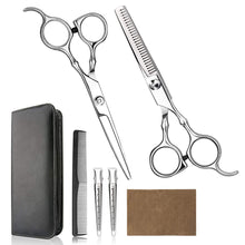 Hair Cutting Scissors Set, 6 Inch Hairdressing Thinning Shears For Hair Cutting For Women, Men, Kids - Silver - 5 - CJ