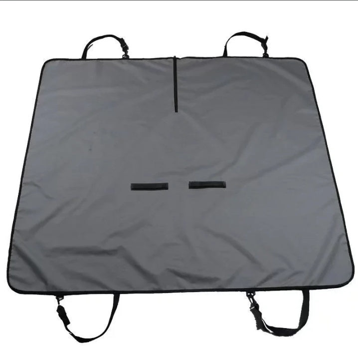 Extra Large Car Cushion, Portable Protective Pad With 4 Handles, Foldable Travel Gadget, Interior Dirt - resistant Mat, Waterproof, Universal For Dogs In The Back Seat. - 5 - CJ