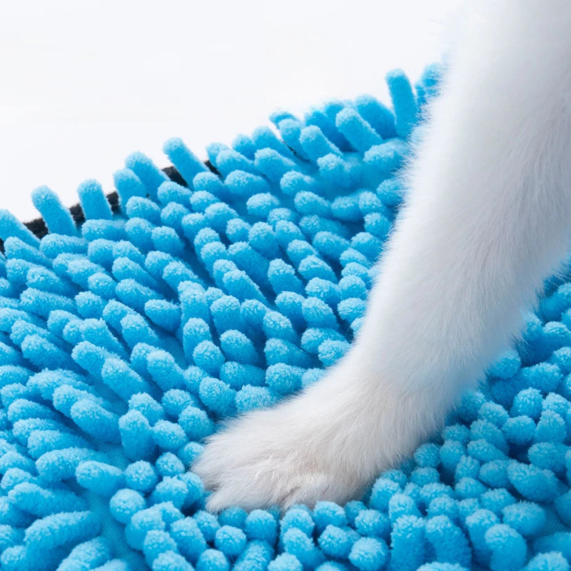 Absorbent Dog Towel, Microfiber Quick Drying Towel Machine Washable With Hand Pockets Pet Towel For Medium Large Dog Super Absorbent Pet Towel Quickly Dry Your Dog Or Cat After Bath Time - 5 - CJ
