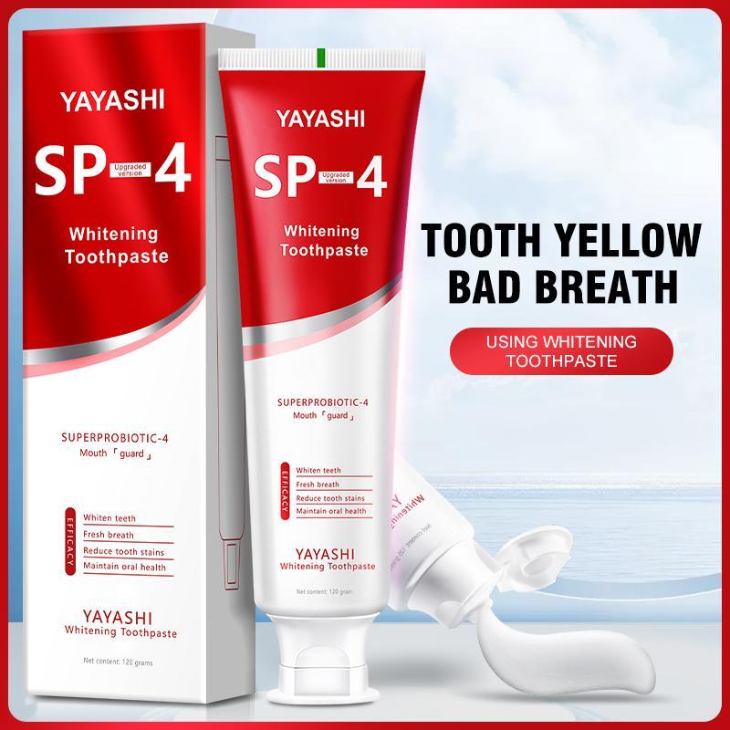 Probiotic Toothpaste For Whitening Teeth, Removing Stains, Eliminating Bad Breath, And Refreshing The Skin. - 5 - CJ