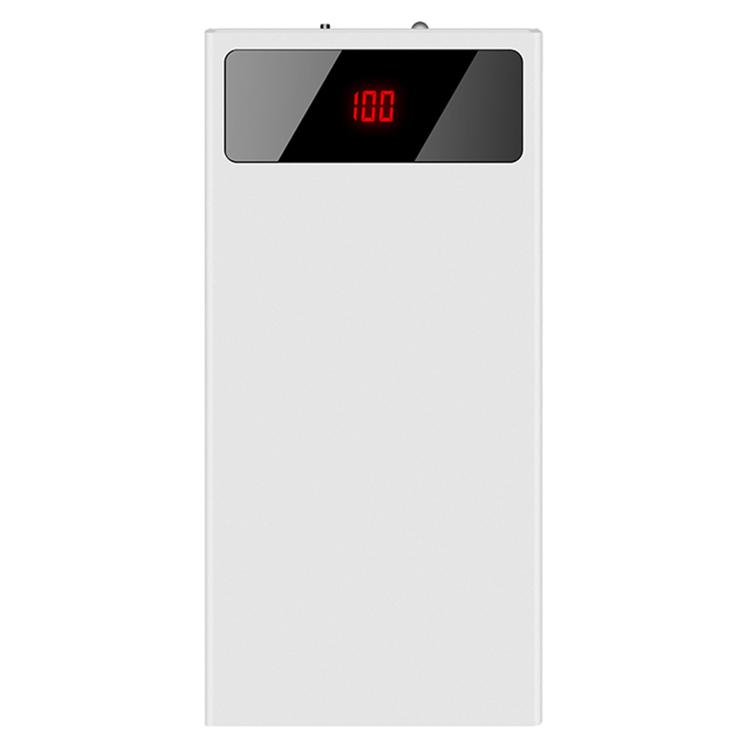 1Pc 20000mAh Power Bank Ultra - thin Phone Charger Dual USB Port Flashlight Battery Remain Display - 5 - CJ