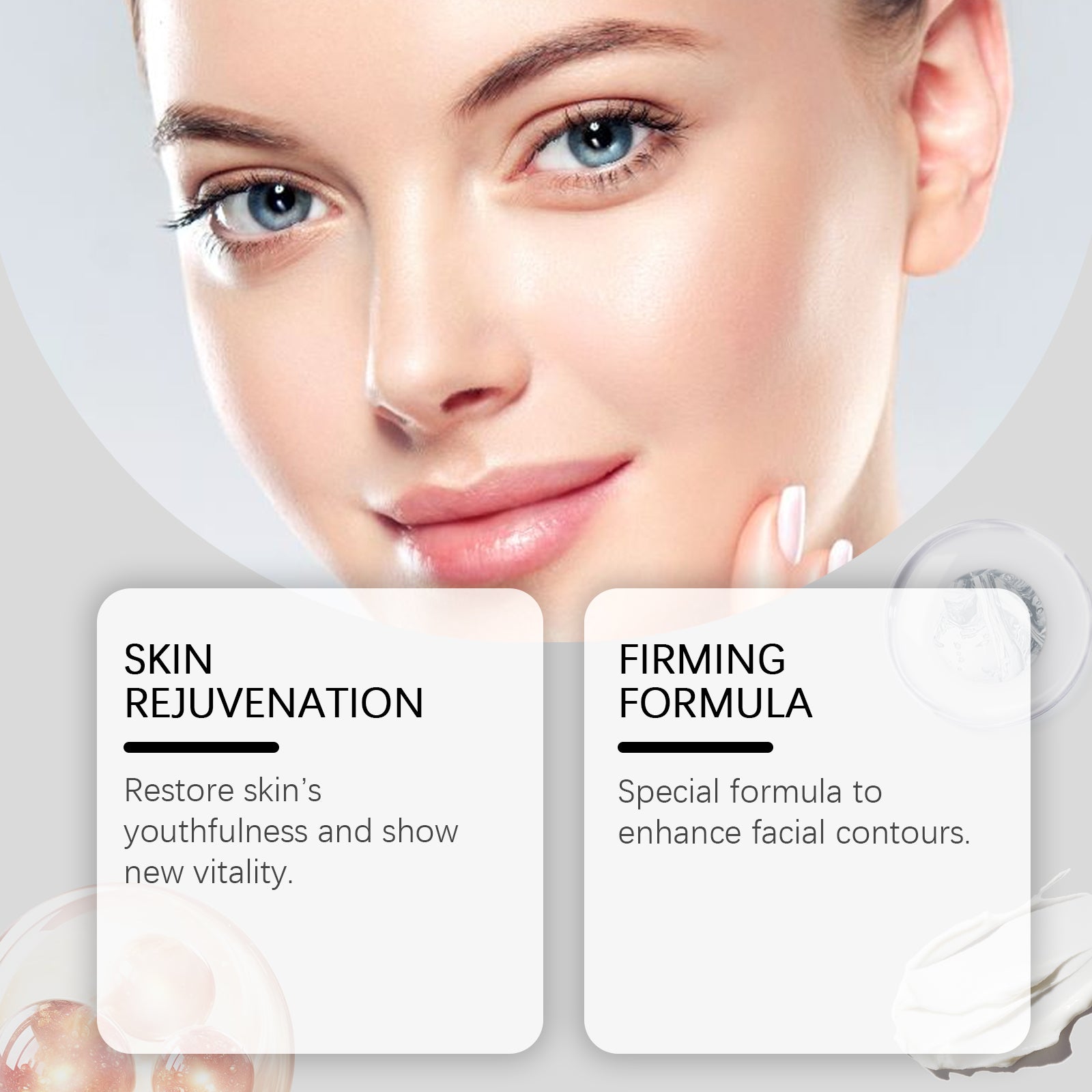 Wiyun Hyaluronic Acid Moisturizing Moisturizer, Improves Skin Elasticity And Moisturizes Skin Daily Care Cream - 5 - CJ