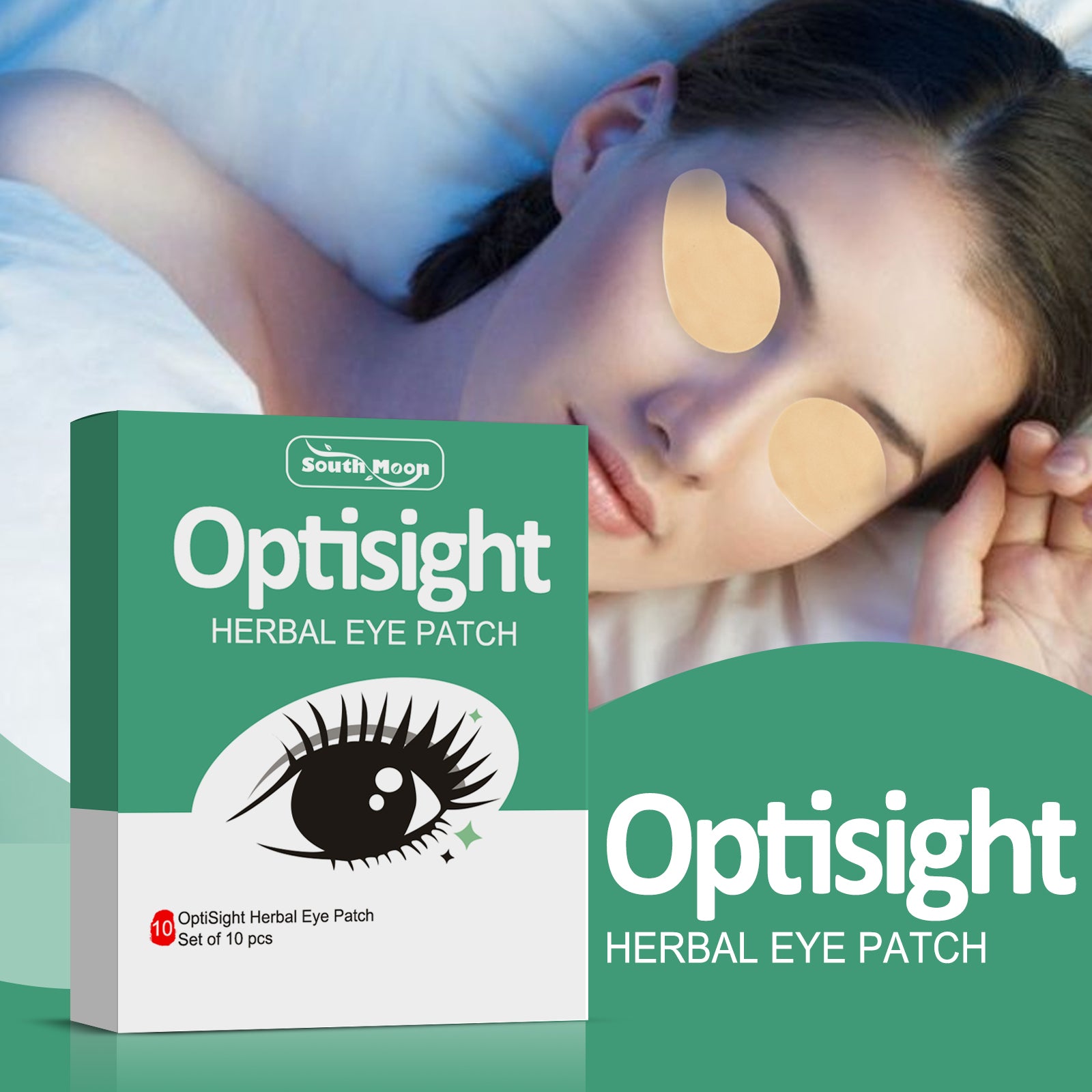 South Moon Ai Cao Eye Protection Patch Box For Staying Up Late, Dry Eyes, Dry Eyes, Cold Compress Patch, Moxibustion, Student Vision Protection Patch - 5 - CJ