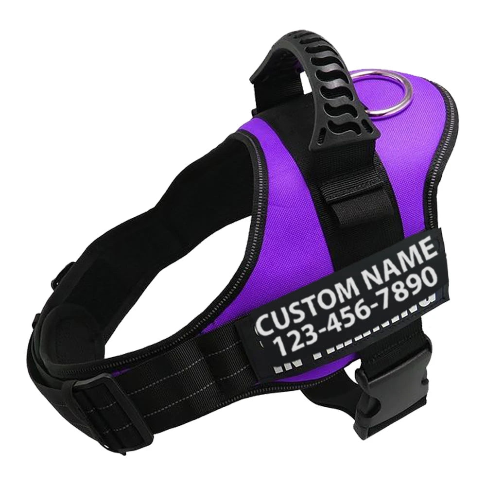 Explosion - proof Chest Harness Pet Leash - 7 - CJ - Purple - XS - CJJJCWGX00178 - Purple - XS