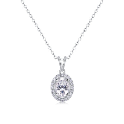 1Infinite - A Fashionable And Luxurious Diamond Jewelry Pendant Set With Moissanite S925 Sterling Silver And Platinum Plating Prohibit TikTok sales - 5 - CJ