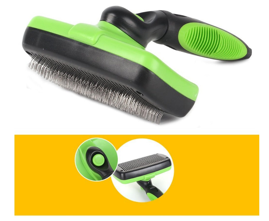 Pet Self Cleaning Slicker Brush - 0 - CJ