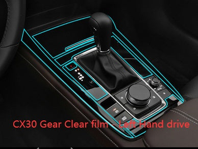 Car Interior Decoration Accessories - 0 - CJ - CX30 Gear Clear film - CJQCQCQC01026 - CX30 Gear Clear film