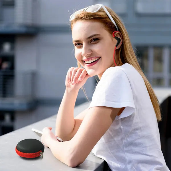 Wireless Headsets V4.1 Sport In - Ear Stereo Headphones Sweat - proof Noise Canceling Earphones Back - Headphone For Valentines Day Gift Exercising - 5 - CJ