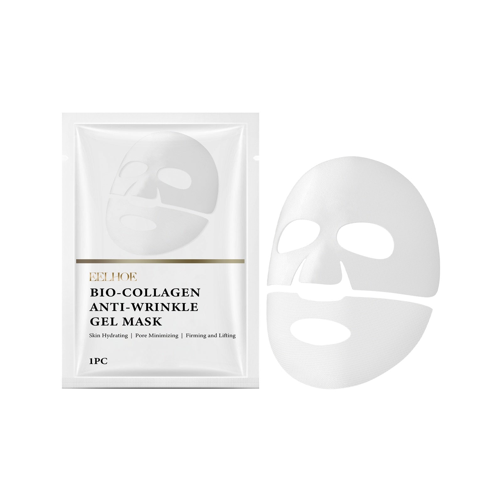 EELHOE Collagen Mask Pouch Collagen Essence Gently Nourishes And Softens The Facial Skin, Hydrating And Moisturizing - 5 - CJ