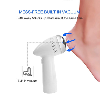 Electric Foot Grinder Vacuum Foot Grinding Machine Exfoliating Dead Skin Callus Remover Foot Care - 5 - CJ