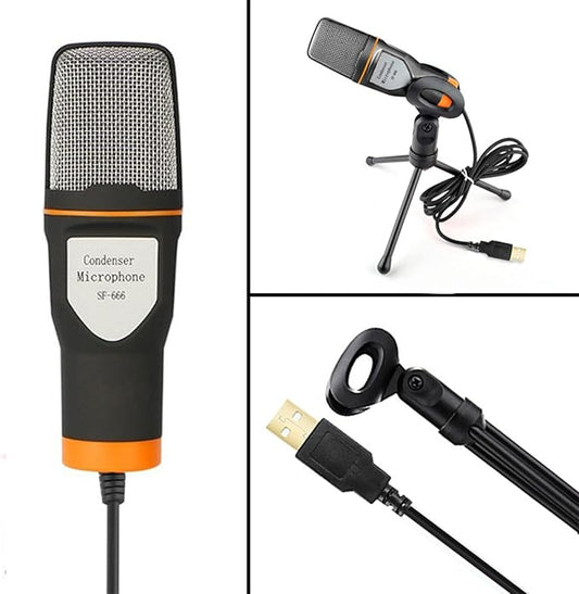 Recording Mic With Tripod Stand - 5 - CJ