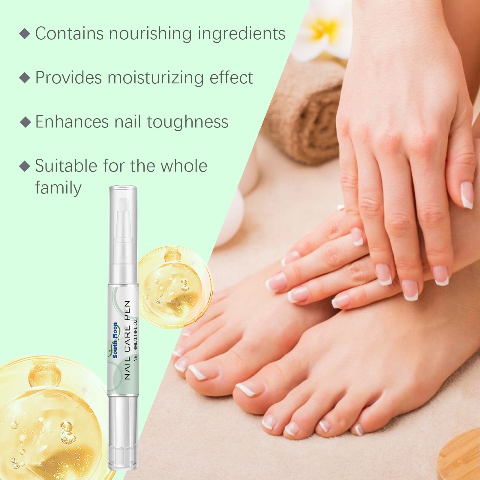 South Moon Nourishing Nail Care Pen, Gently Repair Nails, Nails, Nails And Nails - 5 - CJ