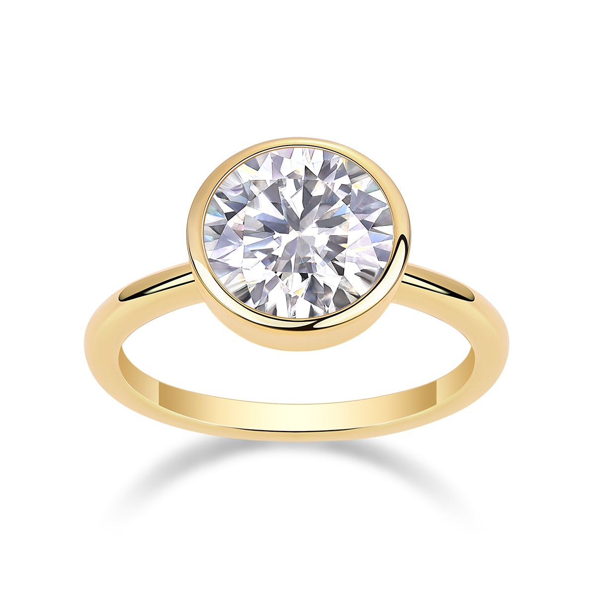 1Time Bubble Large Diamond Ring Luxury Fashion Set Moissanite Silver Ring Prohibit TikTok sales - 5 - CJ