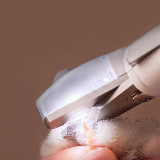 Professional Pet Nail Clipper Scissors Pet Dog Cat Nail Toe Claw Clippers Scissor LED Light Nail Trimmer For Animals Pet - 5 - CJ