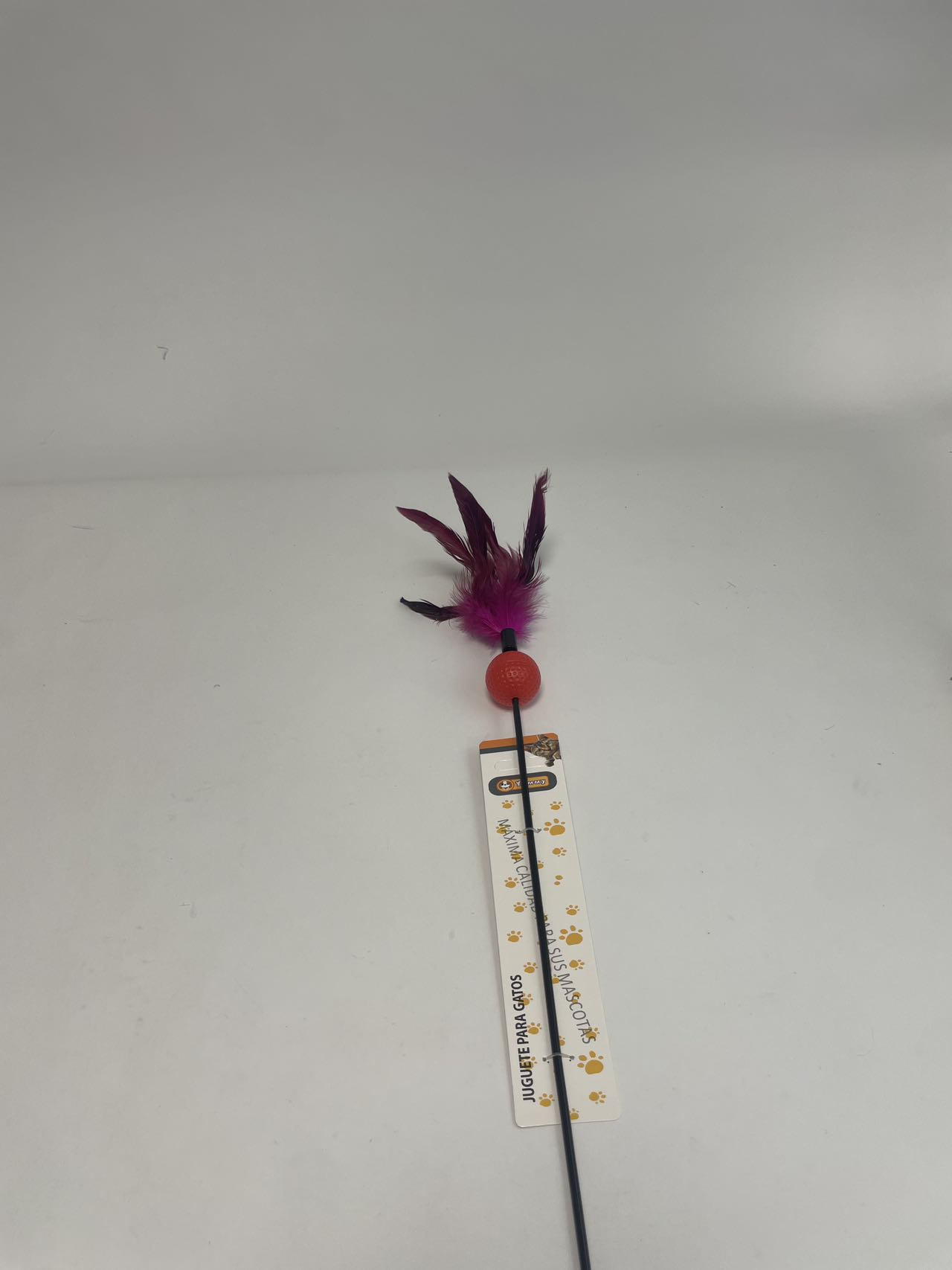 Color - changing Feather And Toy Ball Cat Teaser - 5 - CJ