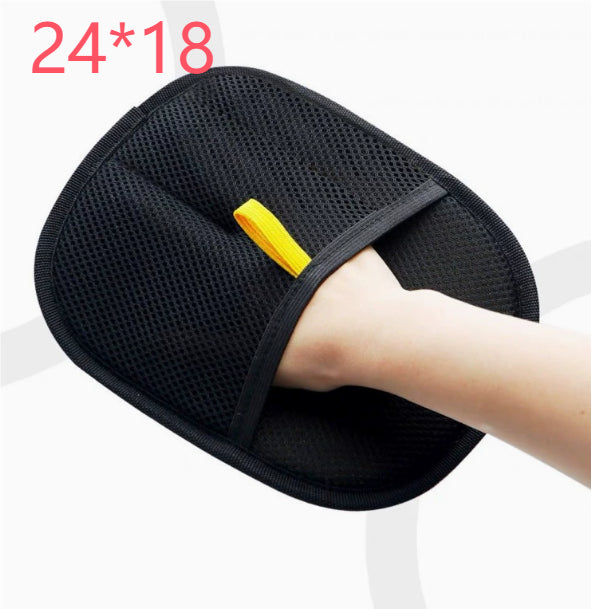 Pet Hair Remover Mitt Pet Hair Remover Gloves Deshedding Brush Glove For Dog Cat Rabbit With Long Short Curly Hair - 0 - CJ