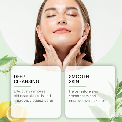 West&Month Purifying Exfoliating Gel, Improves Dull Dryness Deeply Cleans Pores Brightening Skin Firming - 5 - CJ
