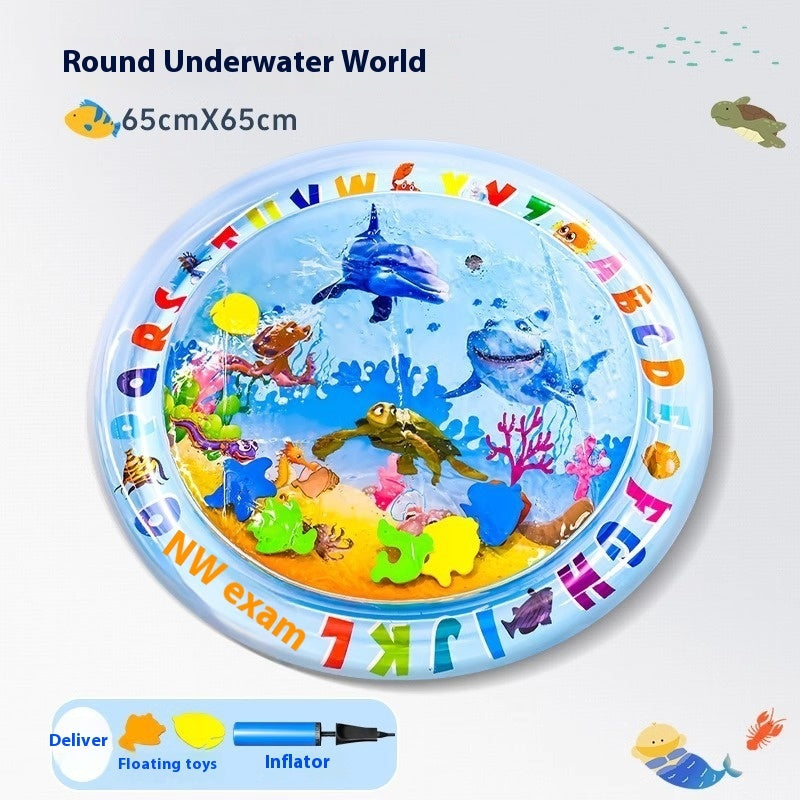 Summer Cooling Pet Water Bed Cushion Ice Pad Dog Sleeping Square Mat For Puppy Dogs Cats Pet Kennel Cool Cold - 0 - CJ - Undersea World 65cm - 1PCS - CJYD205849603CX