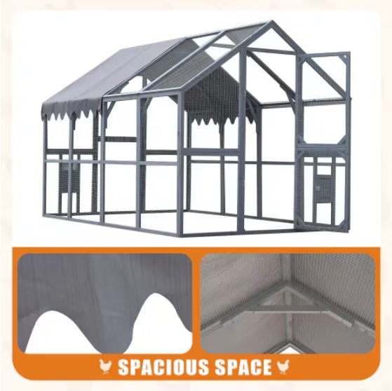 Outdoor Chicken Coop Fence - 5 - CJ