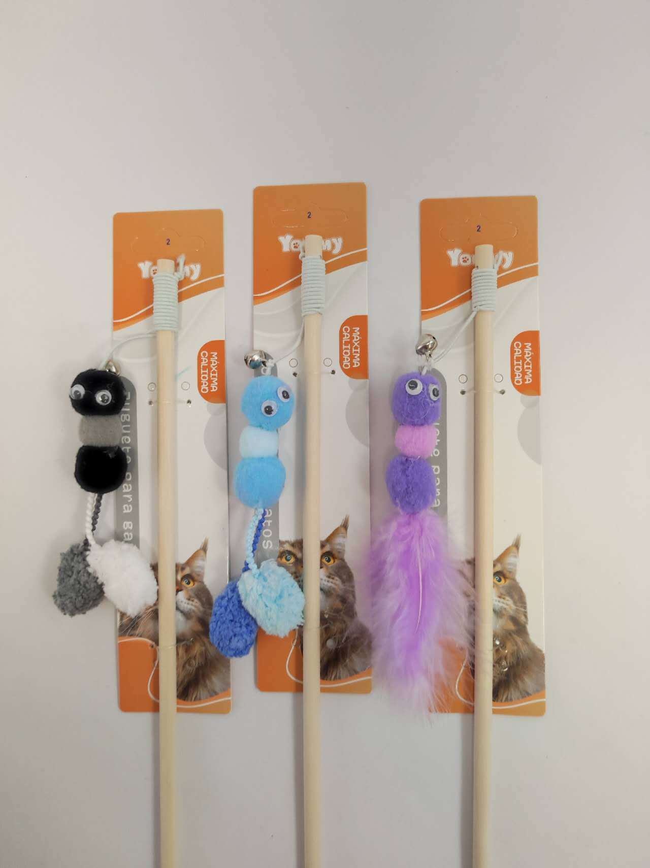 Little Ants Tease Cat Sticks