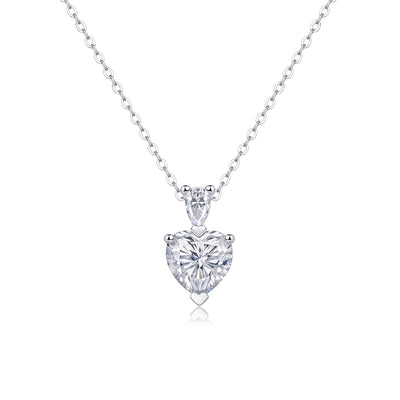 1The Beloved Of The Heart - A Fashionable And Luxurious Diamond Jewelry Pendant Set With Moissanite S925 Sterling Silver And Platinum Plating Prohibit TikTok sales - 5 - CJ