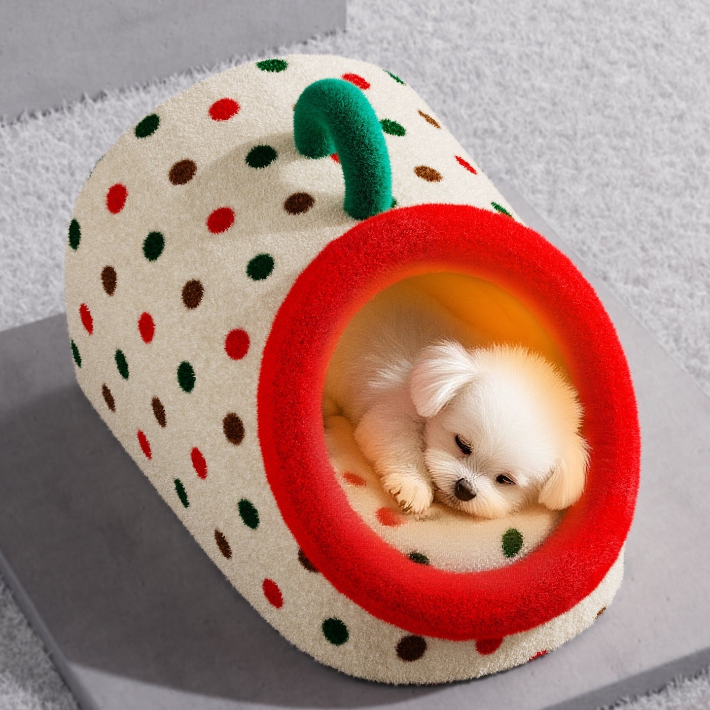 Semi - enclosed Security Nest Dog House - 0 - CJ
