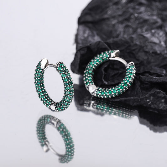 Sterling Silver 925 Niche Design Creative C - shaped Earrings - 4 - CJ