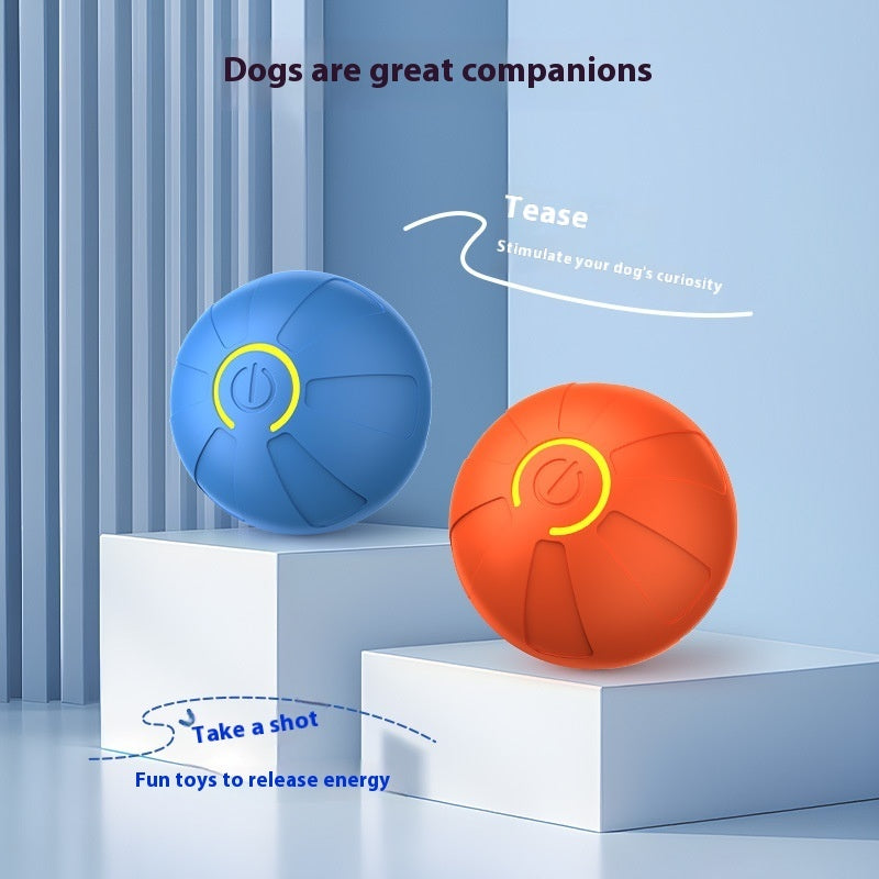 Pets Electric Jumping Ball Automatic Dog - teasing Luminous Pet Products Pets Dogs Training Products Ball Toys For Dogs Resistance - 0 - CJ