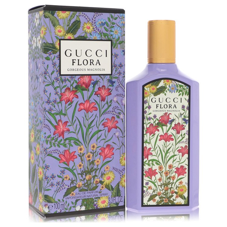 Flora Gorgeous Magnolia by Gucci Eau De Parfum Spray 1.0 oz