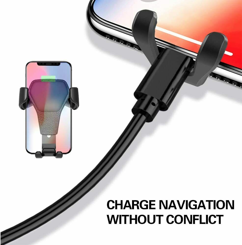 Universal Car Mount Holder Stand Air Vent Cradle For Mobile Cell Phone Gravity Car Mount Air Vent Phone Holder For I Phone X XR XS Max S Amsung S10 Note9 - 5 - CJ