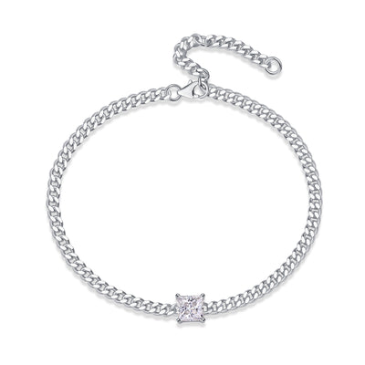 1Resolute Luxury Fashion Mossan Diamond S925 Silver Bracelet Prohibit TikTok sales - 5 - CJ