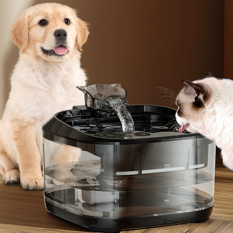 Smart Automatic Circulating Filtration Pet Water Fountain With A Large Capacity - 0 - CJ