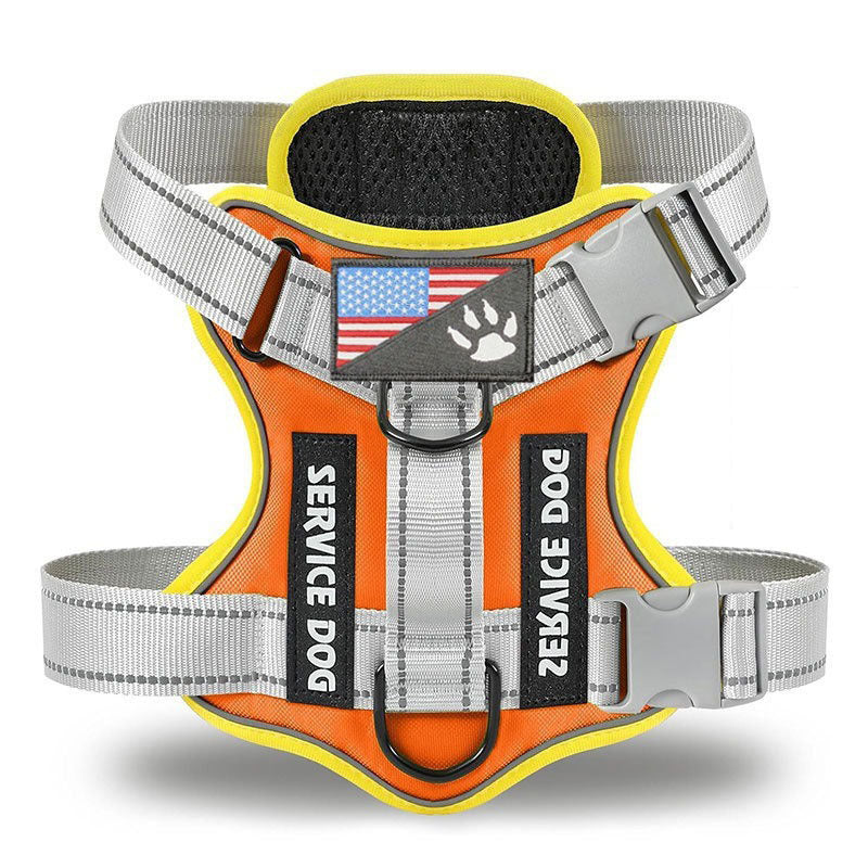 Large Dog Tactical Chest Strap Vest - 0 - CJ