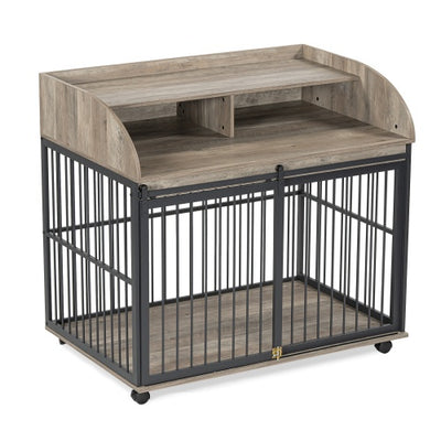 The Wooden Kennel Kennel Is Suitable For Large Medium - sized Dogs - 5 - cjdroshippping