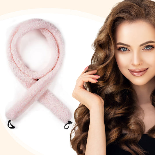 Satin Heatless Hair Curler, Lazy Natural Soft Wave DIY Heatless Curls For Sleep In Overnight, For All Hair Types - 5 - CJ
