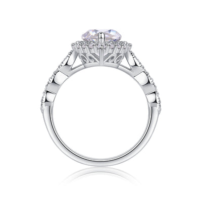 1Starlight Craze - A Fashionable Diamond Jewelry Piece Set With Moissanite S925 Sterling Silver And Platinum Diamond Ring Prohibit TikTok sales - 5 - CJ
