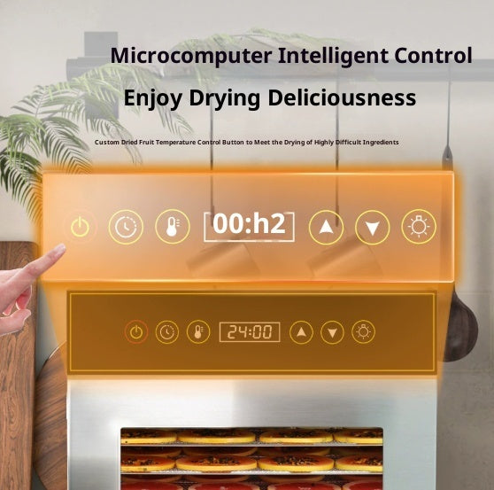 Household Stainless Steel Fruit Dryer For Meat Food Dehydration