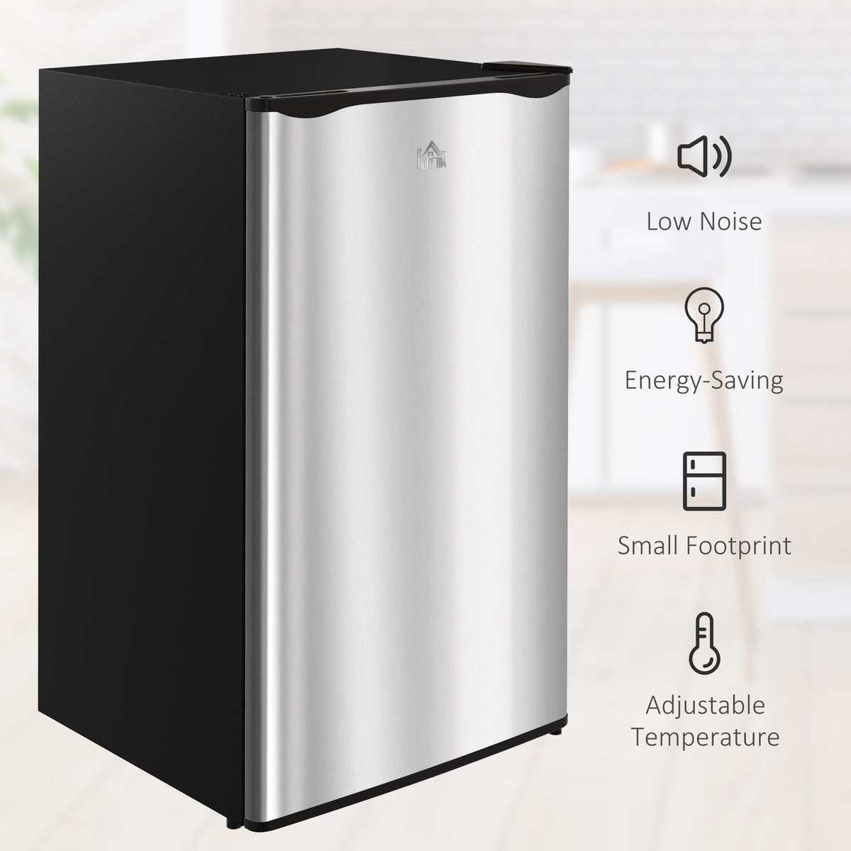 3.2 Cu. Ft. Mini Refrigerator with Freezer