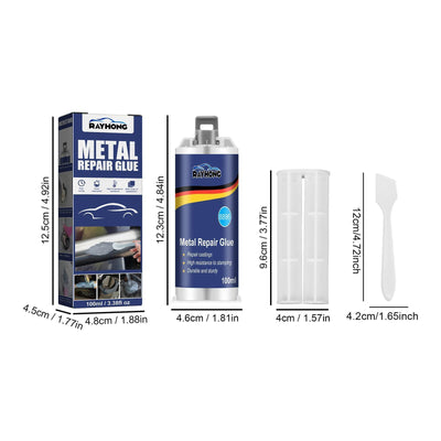 Ruihong Metal Casting Glue 100ml High Temperature Resistant Welding Glue Strong Electric Welding Glue For Metal Castings With Sand Holes, Porosity And Cracks - 5 - cjdropshipping