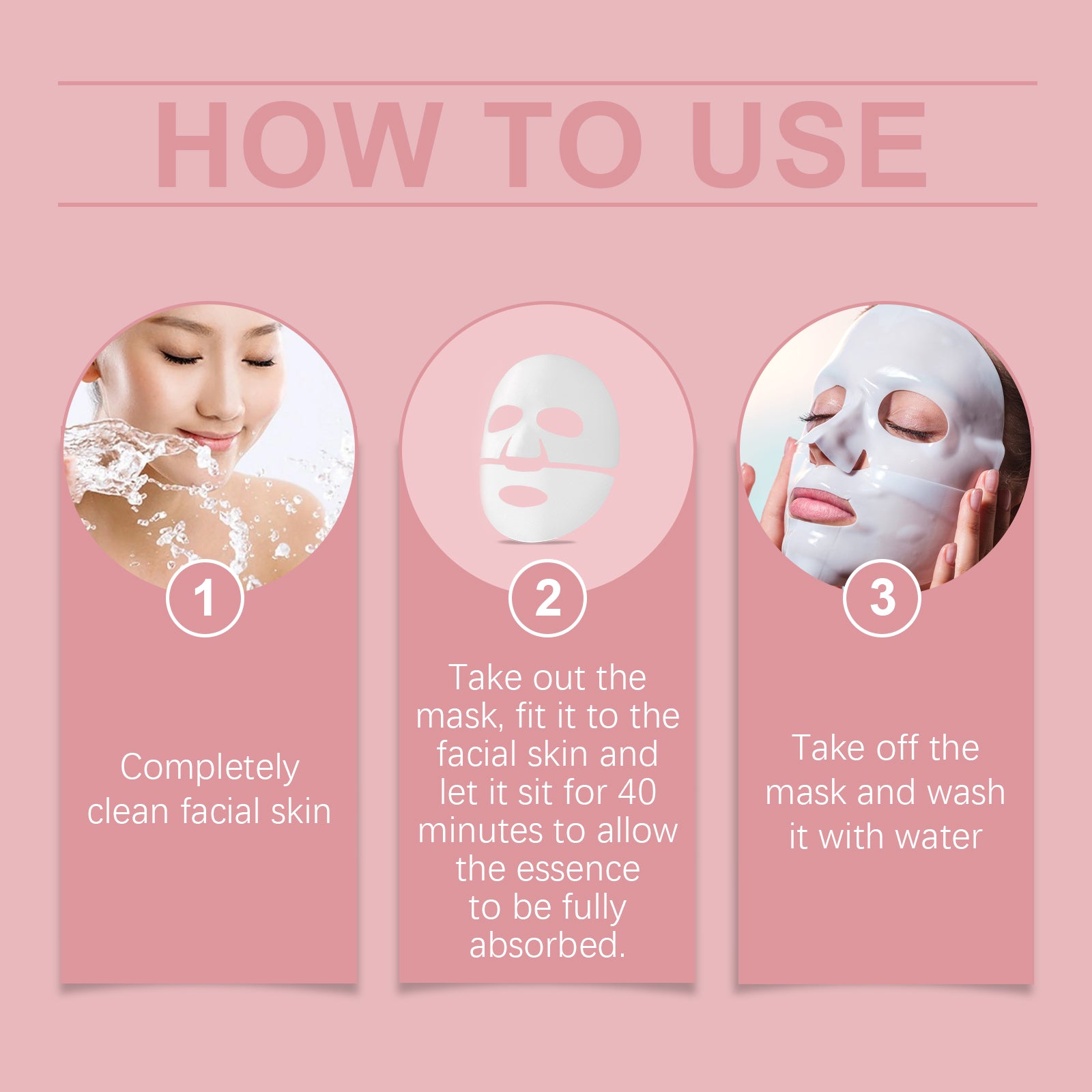 Hoygi Collagen Moisturizing And Anti - Wrinkle Mask (Bag) Three - In - One Moisturizing, Nourishing And Hydrating Facial Mask For Smooth And Tender Skin - 5 - CJ