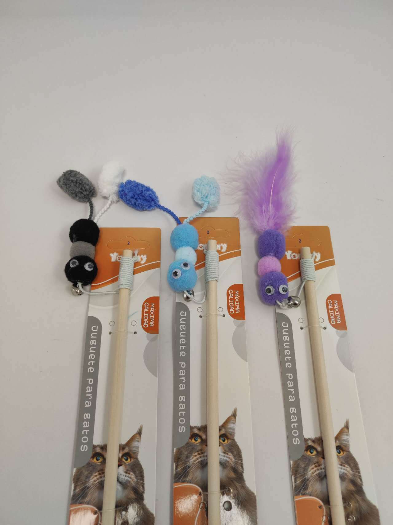 Little Ants Tease Cat Sticks