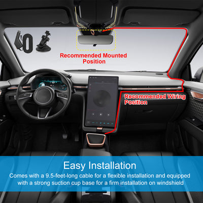 1080P Car DVR Camera Dash Cam Camcorder 90 Degree Angle Loop Recording Night Vison - 5 - cjdropshipping