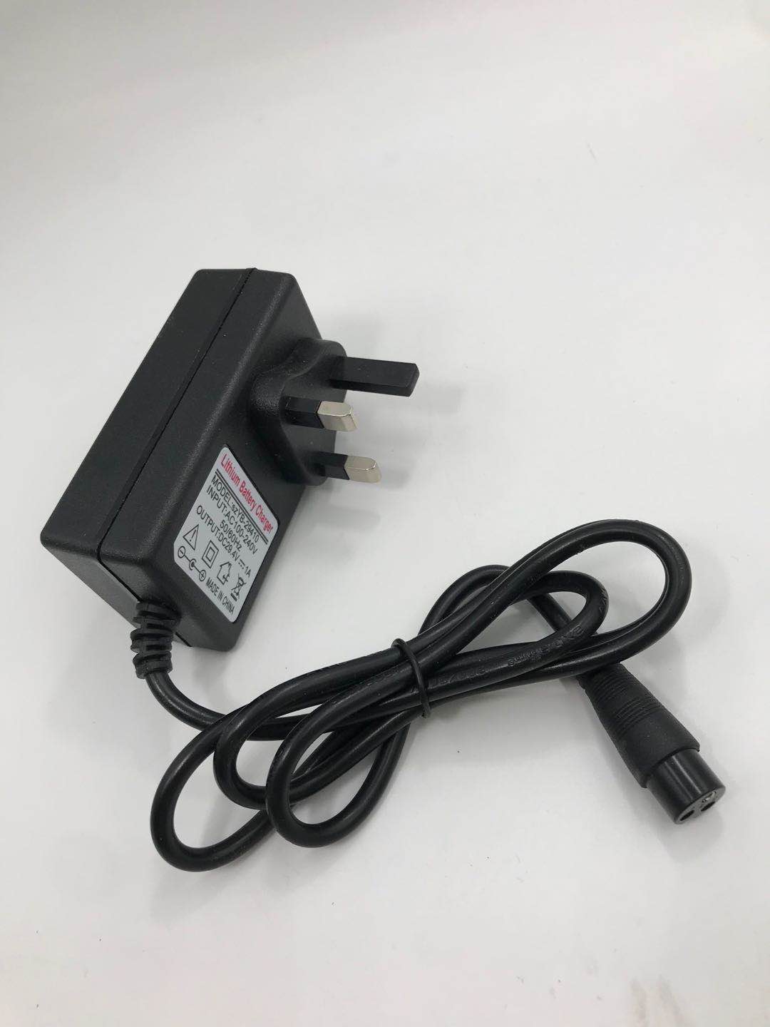 Charger, Balance Car, 3 - hole, 24V 1A, US Standard - 5 - CJ