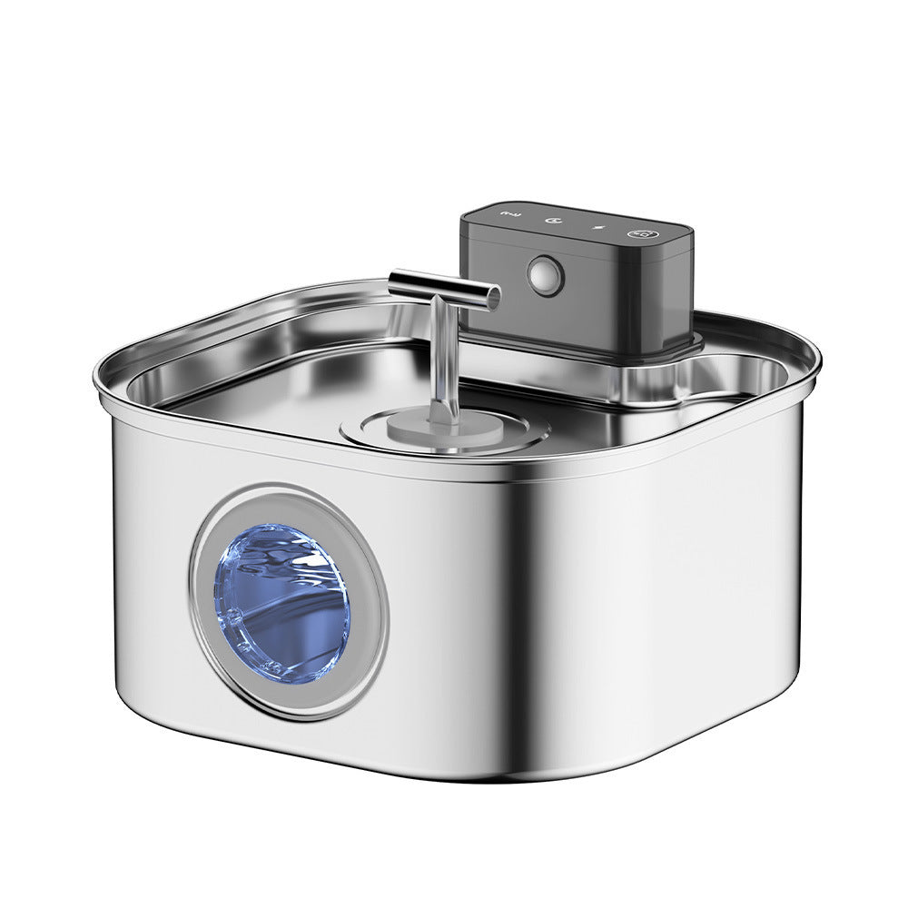 Stainless Steel USB Smart Pet Water Fountain - 0 - CJ