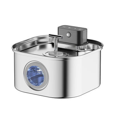 Stainless Steel USB Smart Pet Water Fountain - 0 - CJ