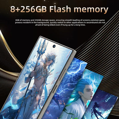 C25 Ultra Cell Phone 5G Unlocked Phone,Smartphone With Tool Pen, Android 15.0 Cell Phone - 5 - CJ